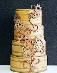 Beautiful cakes with extraordinary taste! 29 Crazy Steampunk Wedding Cakes Happywedd Com
