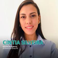 Conheça a história da Cintia Fernanda Silveira, gerente da agência de  Reserva do Iguaçu, com o Sicoob Integrado. "Iniciei minha carreira no  Sicoob Integrado atuando como caixa, há mais de 5 anos.
