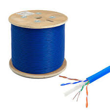 Bulk network cable options are available in 500 feet or 1000 feet spools or boxes. Cat6a Utp 1000ft Bulk Ethernet Network Cable 10g 23awg Solid Wire Riser Blue 804551058035 Ebay
