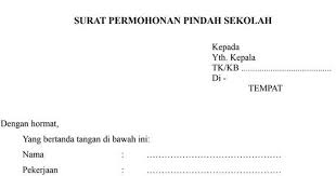 Maybe you would like to learn more about one of these? Format Surat Permohonan Pindah Sekolah Unduh Format Sekolah