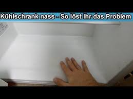 Wasser Im Kuhlschrank Kondenswasser Unter Dem Gemusefach Verhindern Wasser Lauft Nicht Ab Youtube Wasser Im Kuhlschrank Kuhlschrank Schrank