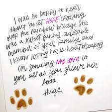 What to send for loss of pet. What To Write In A Pet Sympathy Card By Punkpost Punkpost Medium