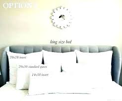 Pillow Size Chart Getvca Co