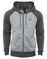 Black And Red Jordan Hoodie Jordan Retro 3 Full Zip Fleece Hoodie Xl Charcoal Nike Https Www Amazon Com Dp B008yb2ldg Ref Cm Sw R Pi Dp U X Oucjab71 Hoodies Mens Outfits Mens Fashion
