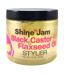 Did you scroll all this way to get facts about shine hair gel? Amazon Com Shine N Jam Black Castor Flaxseed Oil Styler Gel 16oz Beauty