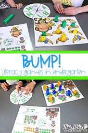 Bump Games Math Literacy Activities Kindergarten Classroom Games Literacy Games Literacy Centers Kindergarten
