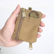 Tactical Bag Outdoor EDC Molle Pouch Wallet Zipper Military Waist Fanny  Pack Mobile Phone Pouch Belt Waist Bag EDC Gear Bag