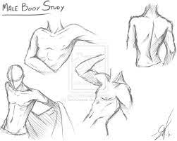 Image of ruang belajar siswa kelas 6 anime drawings templates. Male Body Study By Soracooper On Deviantart Male Body Drawing Drawing Anime Bodies Body Sketches