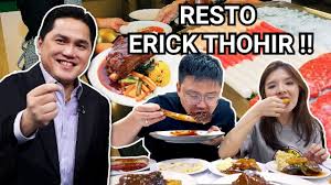 Berikut 9 potret lucunya spesial untuk kamu. Makan Di Restoran Milik Erick Thohir Yang Tendang Ari Askhara Dari Garuda Youtuber Ini Kaget Saat Tahu Desas Desus Tentang Tempat Makan Sang Menteri Bumn