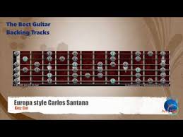 Chords For Europa Carlos Santana Guitar Backing Track
