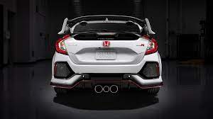 honda civic type r rear view wallpaper honda civic type r honda civic honda
