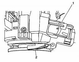 Had to remove ignition lock cylinder the guts inside steering column are stuck in on position so its always trying to turn over. How Do O Take Off A Ignition Lock Cylinder With Out The Key 2002 Chevrolet Pick Up