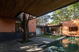 Pin By Z G Constructora On Patio Central In 2020 Modern Beach House House In Nature Modern House Exterior