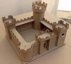 Papermau How To Make A Cardboard Castle Video Tutorial By 3d Empire Cardboard Castle Castle Crafts Castle Project