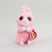 Ty Basket Beanies Ornaments 5 Jasper The Pink Bunny Plush Baby Beanie Bunny Plush Beanie Boos