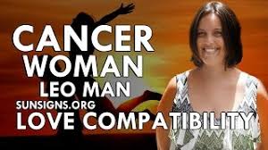 Both these signs require dedication and tender, loving care, but while cancer seeks stability and emotional harmony, leo craves heartfelt compliments and sincere. Cancer Woman Leo Man A Learning Relationship Youtube