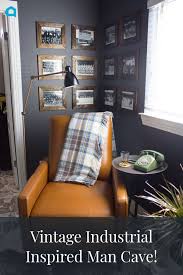 Vintage Industrial Inspired Man Cave Decor Ideas Home Office Decor Home Office Design Home Decor