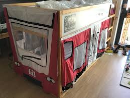 Maybe you would like to learn more about one of these? Red Train Bunk Bed Curtains For A Child 11 Steps With Pictures Instructables