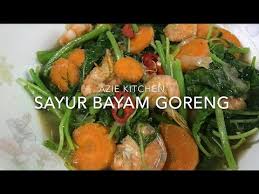 Jun 11, 2021 · resep sayur bening bayam ala kadar nya. Sayur Bayam Goreng Youtube