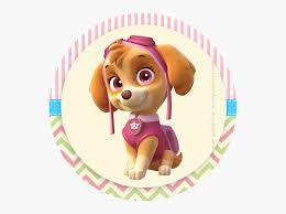 Paw patrol holiday christmas zuma. Paw Patrol For Girls Toppers Or Free Printable Candy Paw Patrol Skye Png Free Transparent Clipart Clipartkey
