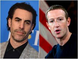 Sacha Baron Cohen Criticized Facebook S Mark Zuckerberg Business Insider