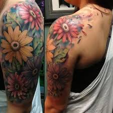 Half Sleeve Girly Flower Tattoo Tattoos Mob Tattoos For Women Half Sleeve Sleeve Tattoos For Women Tattoos For Women