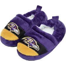The baltimore ravens are a professional american football team based in baltimore. Toddler Baltimore Ravens Color Block Close Back Slippers