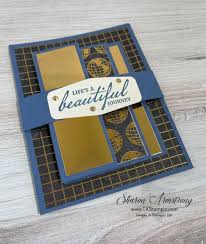 This is a hinge to attach both cards. Accordion Fold Masculine Cards You Can Make In Easy Stylish Steps