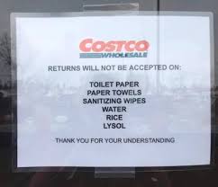Finding the best deals means saving money on gas, too. Costco Bans Return Of Hoarded Items Including Toilet Paper Houston Today