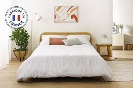 Matelas de 28cm fabriqué en france. Parure De Lit Percale De Coton Fabrique En France Mello Matelas