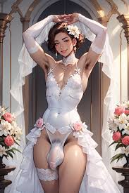 Years Old Mature Femboy, Wedding Dress, Brunette Furry AI Porn