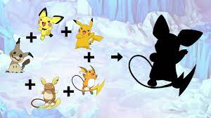 Pikachu is an electric type pokémon introduced in generation 1. Requests 77 Fusemon Mimikyu Pichu Pikachu Raichu Alolan Raichu Youtube