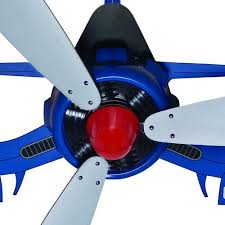 Improving home atmosphere can be simple with ceiling fan airplane. Hunter Fantasy Flyer 48 Blue Indoor Ceiling Fan At Menards