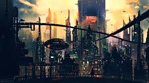 Blade runner presenta inoltre numerose e marcate somiglianze con metropolis di fritz lang, tra cui un ambiente urbano sviluppato in verticale, con torri immense, traffico intenso, schermi di segnalazione e la contrapposizione tra i dirigenti, che vivono in appartamenti elevati e il resto della popolazione, ammassata in quartieri poveri e. Wallpaper Science Fiction Digital Art Concept Art Artwork Fantasy Art Fan Art 3d Cgi Cyberpunk Cityscape Urban Blade Runner Futuristic City 3840x2160 Cwsobaki 1709541 Hd Wallpapers Wallhere