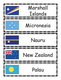Oceania Geography Printable Oceania Countries Bulletin Board Vocabulary Word Walls Geography For Kids Word Wall