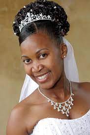 We hope we made it a bit easier to find the perfect style for your big day. Black Wedding Hairstyles With Tiara Natural Wedding Hairstyles Afro Wedding Hairstyles Simple Wedding Hairstyles