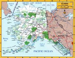 More news for alaska map » Geographic Map Of Alaska State Map Geography Map Alaska