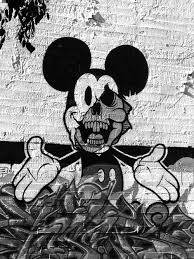 Black And White Graffiti Art Design Art Streetart Graffiti Mickey Disney Street Art Street Art Graffiti Graffiti