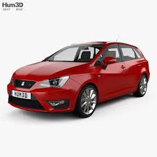 Seat Ibiza St Fr 2015 In 2020 Car 3d Model Ibiza Car