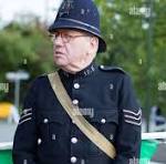 1940's War Years British Bobby Police Sergeant in Buttoned ...