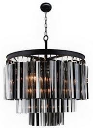Casa Padrino Luxus Kronleuchter Antik Schwarz Grau ø 38 X H 31 Cm Runder Kronleuchter Mit Metallrahmen Und Rauchglas Luxus Kollektion