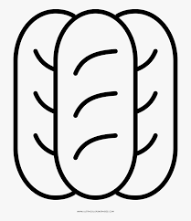 Hang around with this mischievous monkey blast off into outer space to explore new frontiers. French Bread Coloring Page Clipart Png Download Pao Frances Para Colorir Transparent Png Kindpng