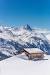 Cabin In Mountains