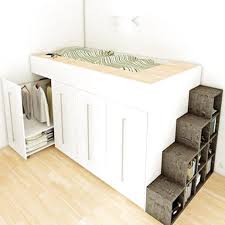 Essendo il materasso al secondo piano, l'area sottostante può diventare un comodo e spazioso armadio in cui inserire anche una cassettiere. Letto Soppalco Armadio Usato In Italia Vedi Tutte I 62 Prezzi