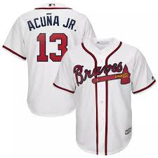 Find the latest in ronald acuna jr. Mlb Jersey Ronald Acuna Jr Atlanta Braves Majestic Home Official Cool Base Player Jersey White Hot Item Lazada