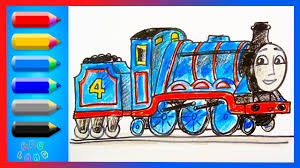 Let S Drawing Gordon The Big Engine Thomas And Friends Animated Dra Animated Drawings Drawing Lessons Thomas And Friends