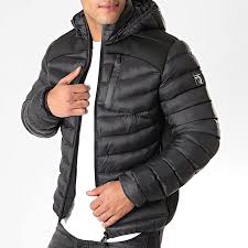 Découvrez la vaste sélection et achetez en ligne : Redskins Doudoune Capuche Polish Ekos Noir Laboutiqueofficielle Com