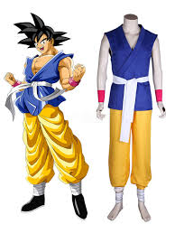 Dragonballgt Cosplay Costume Kid Son Goku Kakarotto Outfit Anime Cosplay Costume