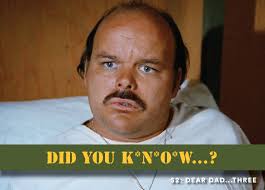 Mills Watson, who played Sgt. Condon in “Dear Dad...Three,” was best known  for his role as Deputy Perkins in the series “B.J. and the Bear” and “The  Misadventures of Sheriff Lobo.”