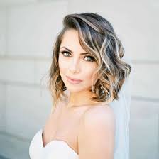 A day ceremony is typically considered as an casual affair so brides can put on their hair down and showcase some loose curls. 41 Wedding Hairstyles For Medium Length Hair